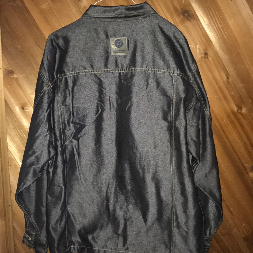 Varcity Dungaree Jean Jacket - Picture 2 of 5